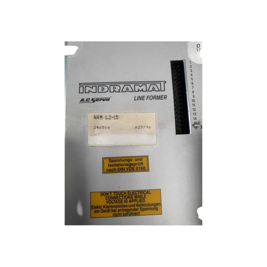 Indramat Nam 1.2-15 módulo de alimentación CON DETALLE