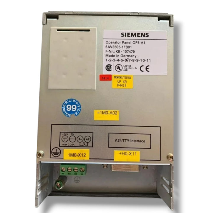 SIEMENS 6AV3505-1FB01 PANEL OPERADOR