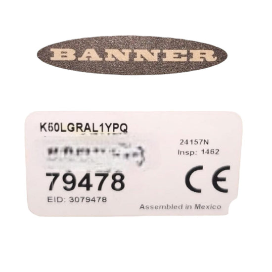 Banner K50lgral1ypq indicador LED