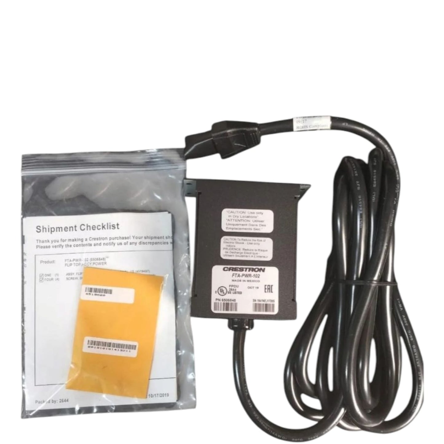 Creston Fta-pwr-102 MÓDULO