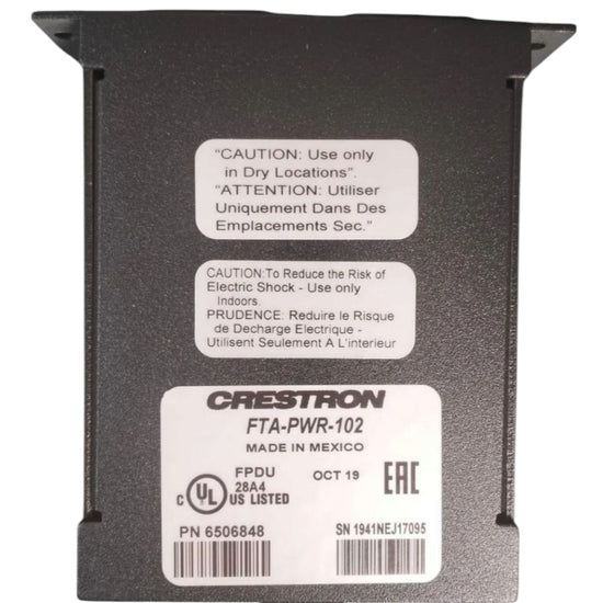 Creston Fta-pwr-102 MÓDULO
