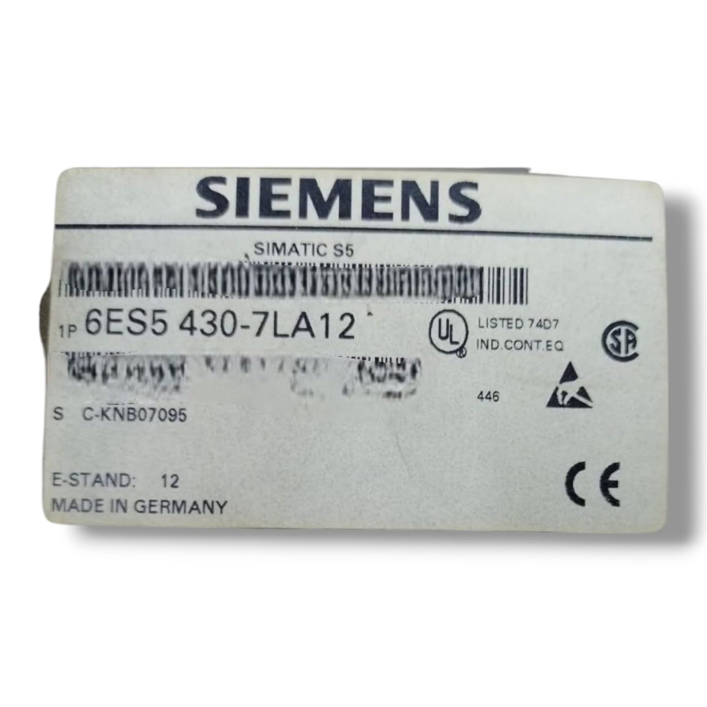 SIEMENS 6ES5 430-7LA12 UNIDAD DE ENTRADA DIGITAL