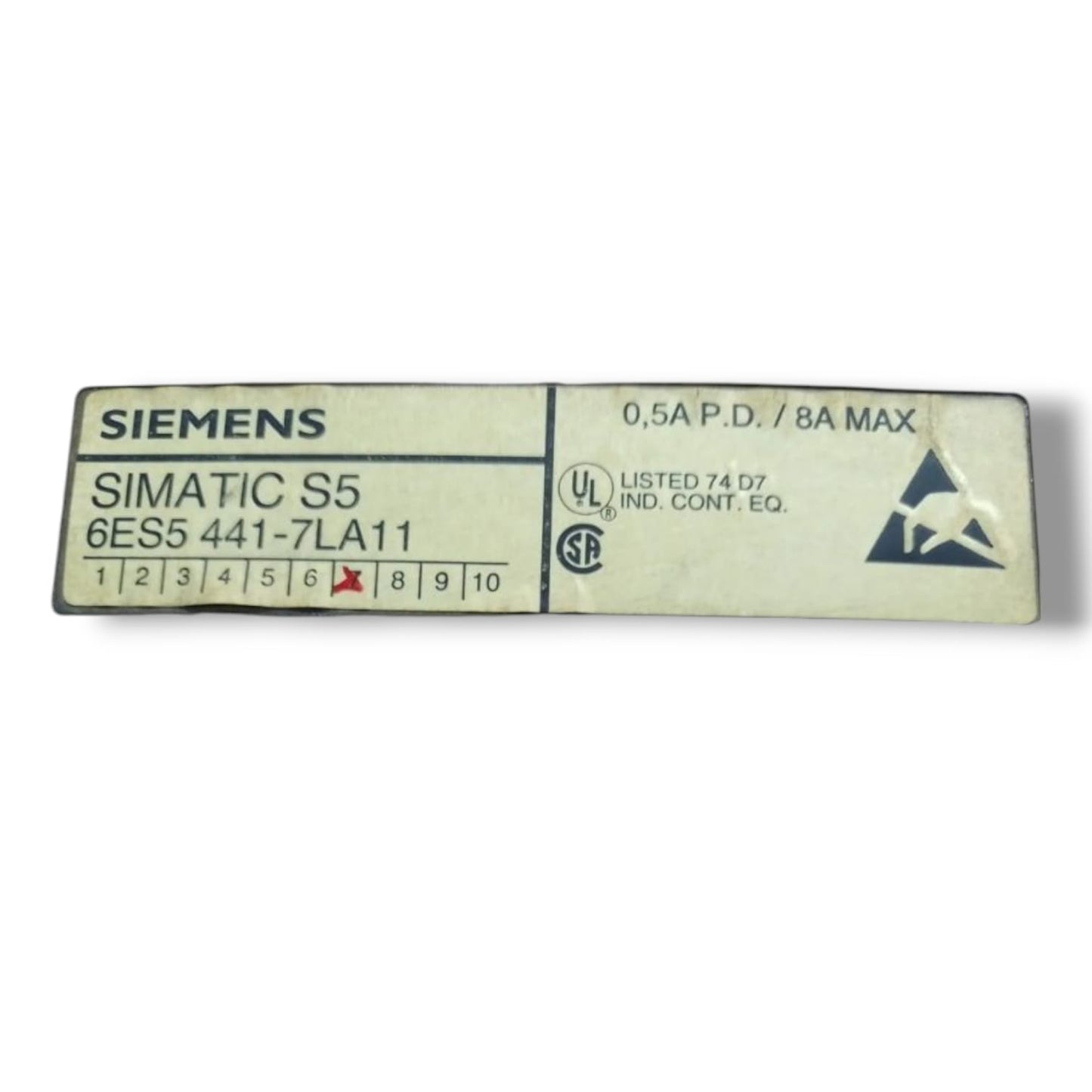 SIEMENS 6ES5 441-7LA1 UNIDAD DE SALIDAS DIGITALES