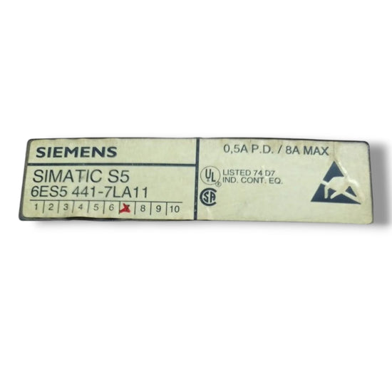 SIEMENS 6ES5 441-7LA1 UNIDAD DE SALIDAS DIGITALES