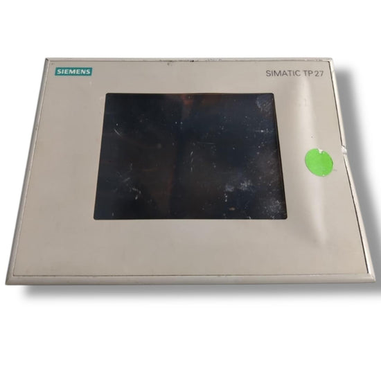 SIEMENS  6AV3627-1NK00-2AX0 PANEL TACTIL CON DETALLE FUNCIONANDO