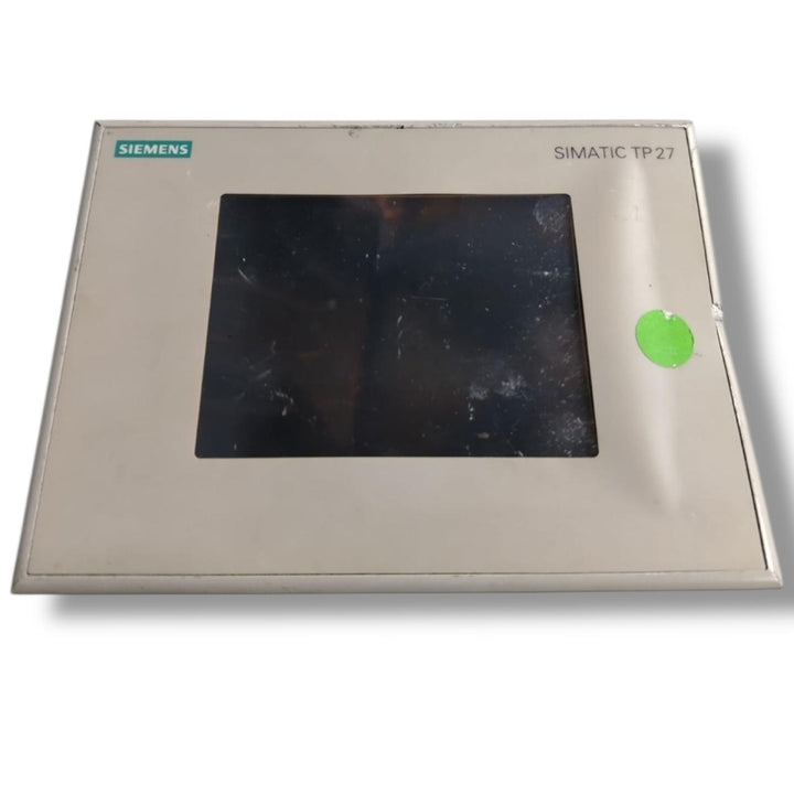 SIEMENS  6AV3627-1NK00-2AX0 PANEL TACTIL CON DETALLE FUNCIONANDO