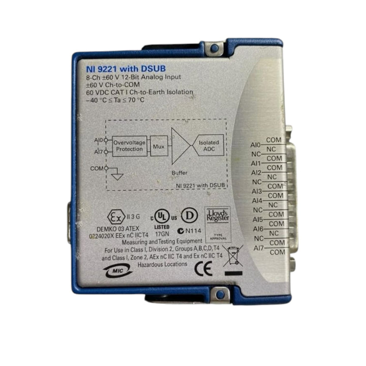 NATIONAL INSTRUMENTS NI-9221 MÓDULO