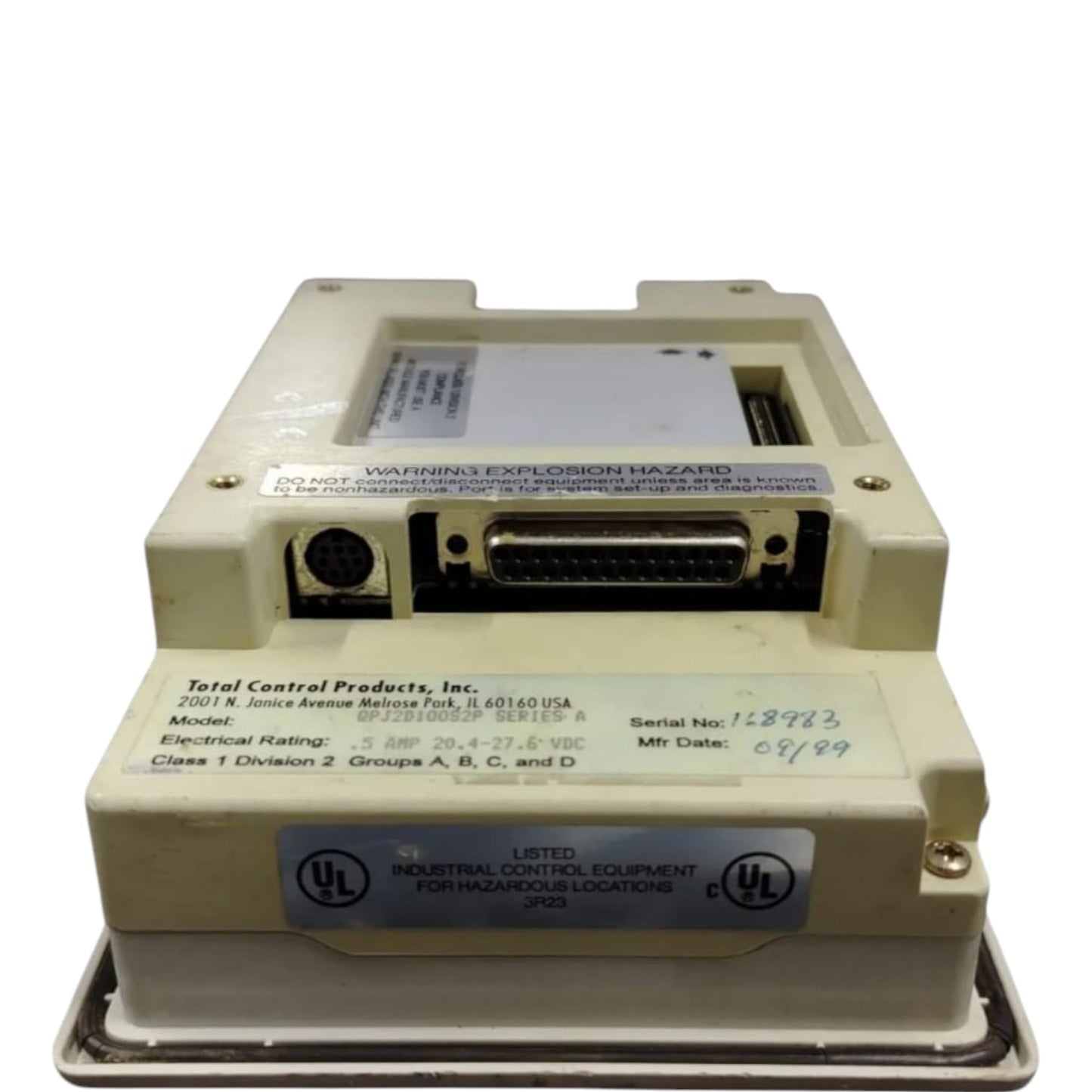 Total Controlqpj2d100s2p Ser.a View Panel PANTALLA