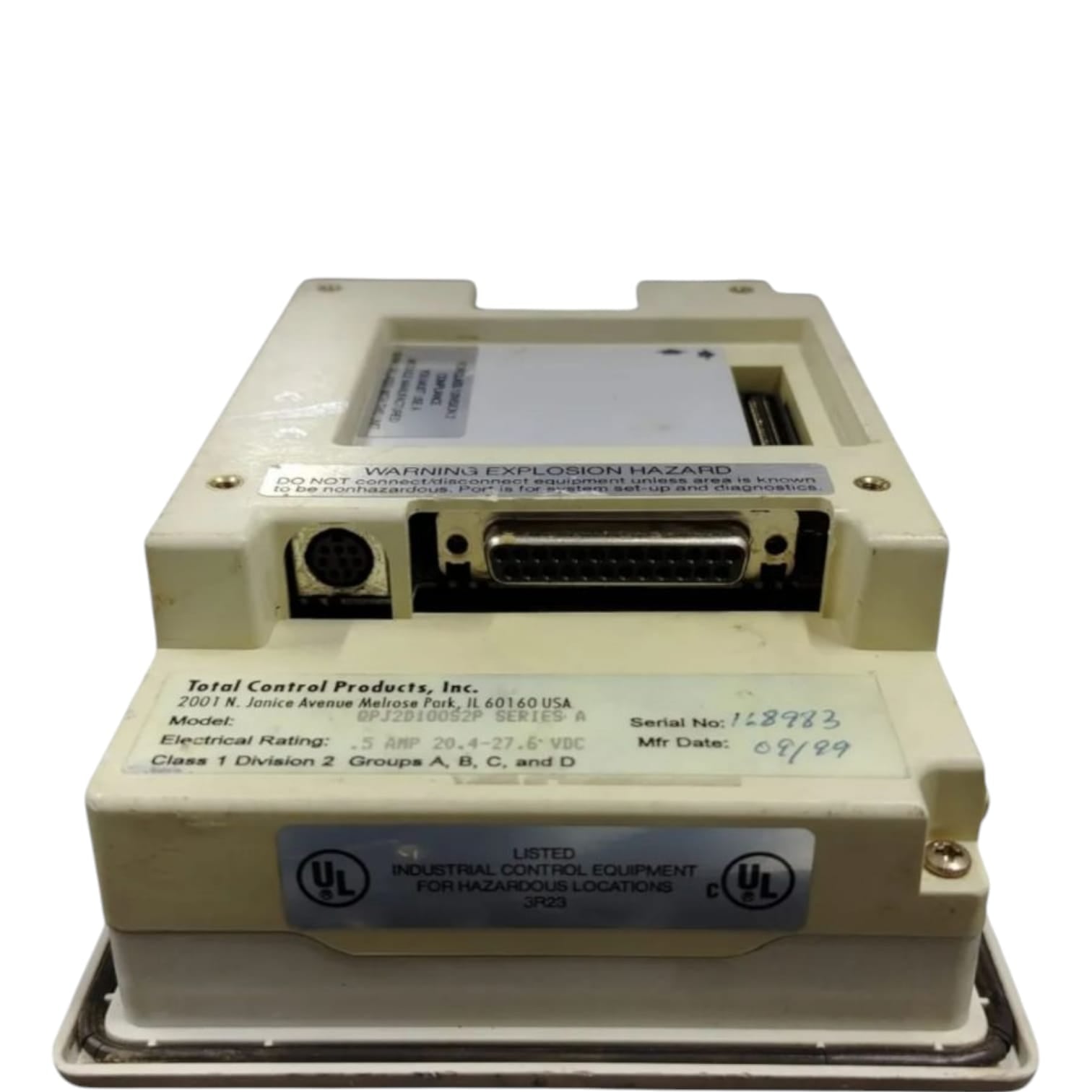 Total Controlqpj2d100s2p Ser.a View Panel PANTALLA