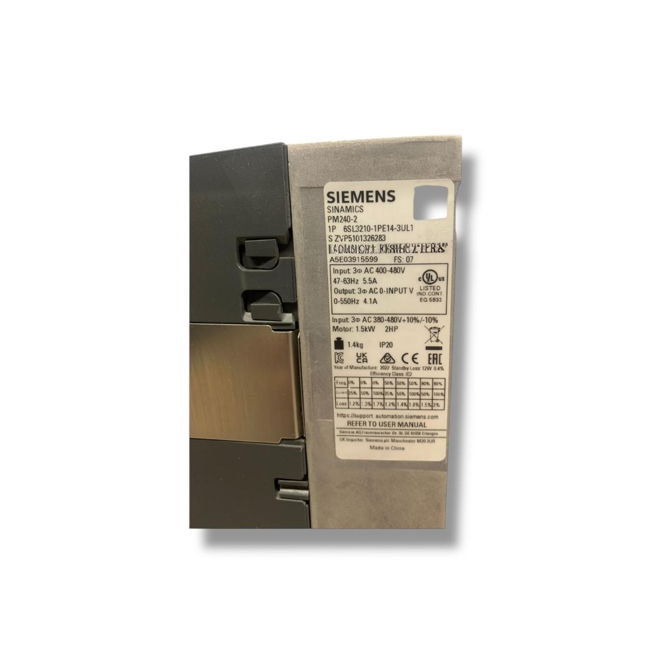 SIEMENS 6SL3210-1PE14-3UL1 MODULO DE ALIMENTACION