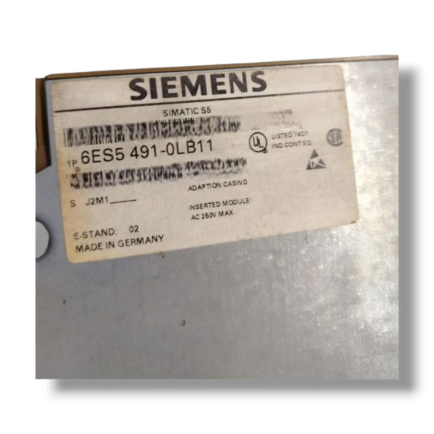 SIEMENS S5 6ES5 491-0LB11 CARCASA ADAPTADORA