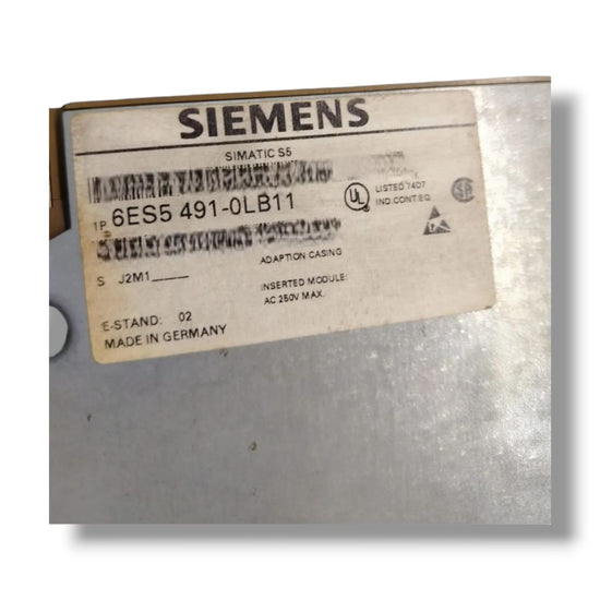 SIEMENS S5 6ES5 491-0LB11 CARCASA ADAPTADORA