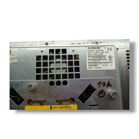 SIEMENS 6FC5210-0DA20-2AA1 y 6FC5203-0AB11-0AA2 CONTROL NUMERICO