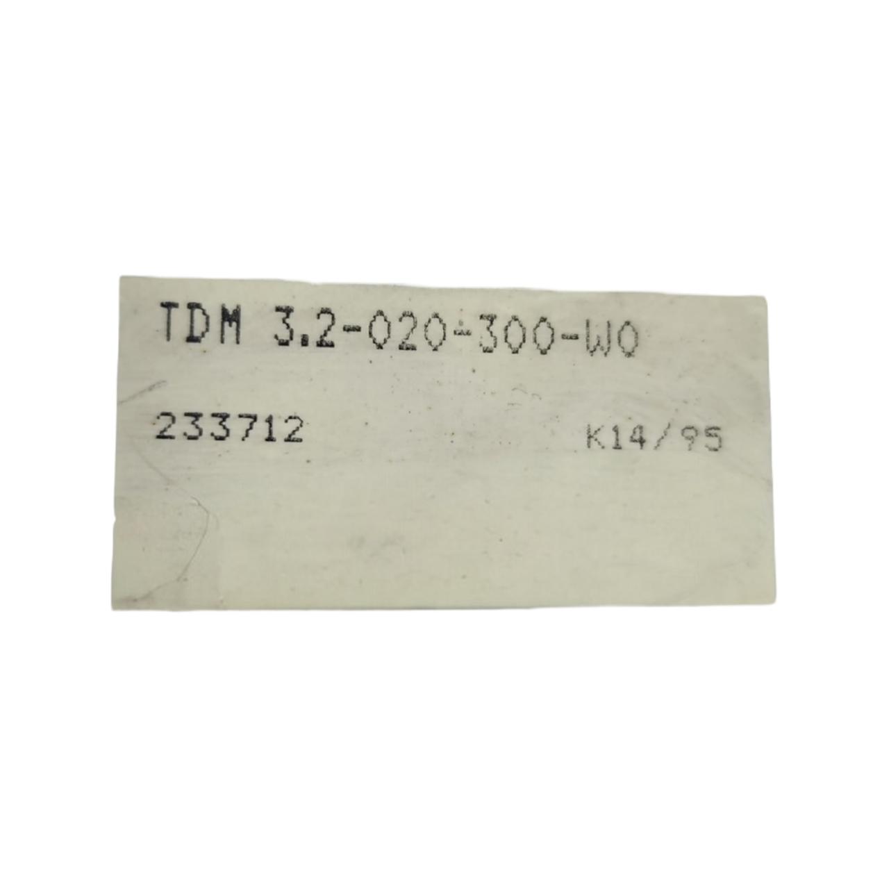 Indramat Tdm 3.2-020-300-w0 módulo de accionamiento servoanalógico