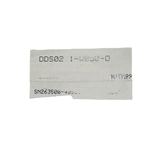 Indramat Dds02 1 W050 D controlador de servomotor