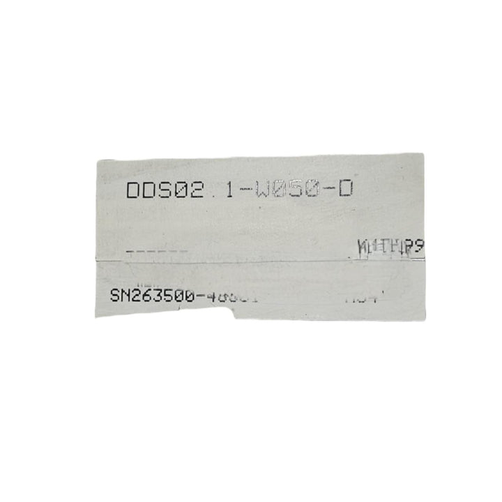 Indramat Dds02 1 W050 D controlador de servomotor