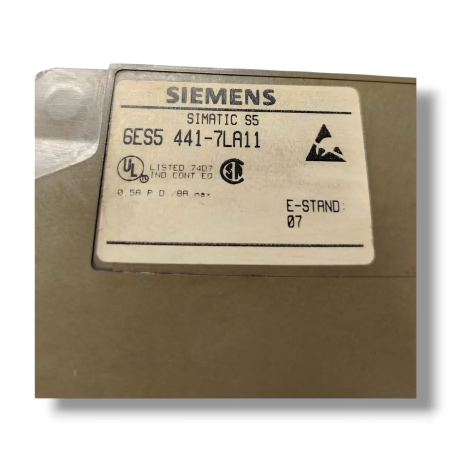 SIEMENS 6ES7 441-7LA11 GENERAL SEÑALES ANALOGICAS