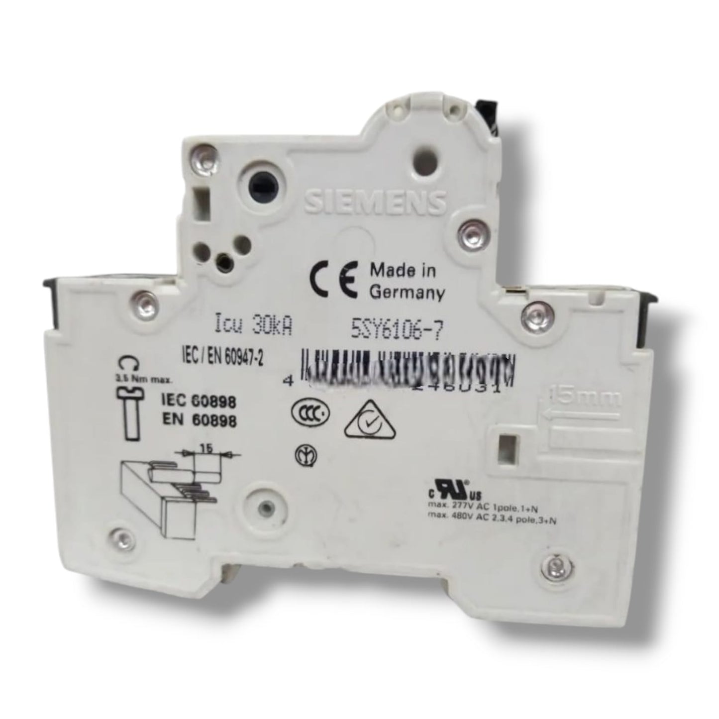 SIEMENS  5SY6106-7 INTERRUPTOR MAGNETICO