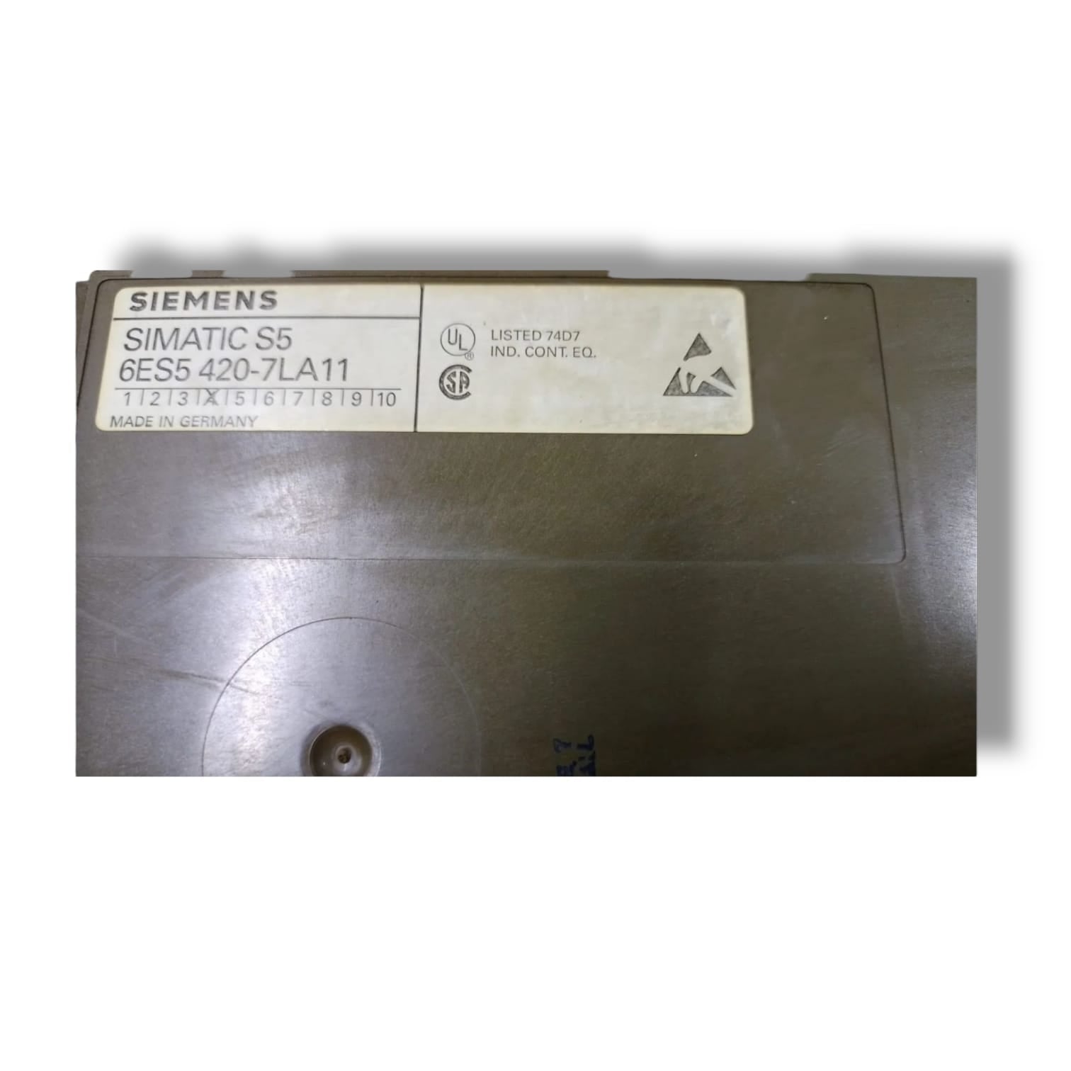 SIEMENS 6ES5 420-7LA11 MODULO DE ENTRADA DIGITAL CON TAPA