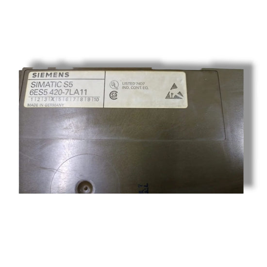 SIEMENS 6ES5 420-7LA11 MODULO DE ENTRADA DIGITAL CON TAPA