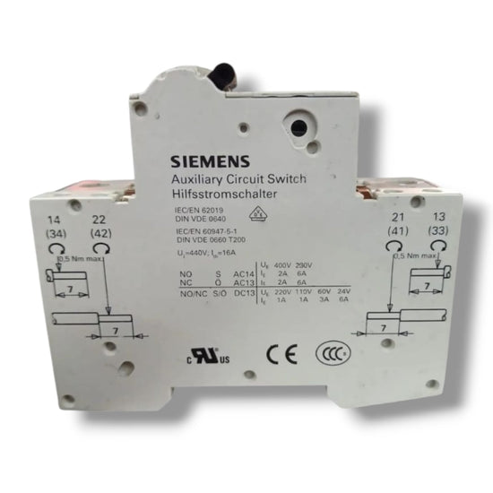 SIEMENS  5SY6110‑7 +5ST3010 INTERRUPTOR MAGNETICO