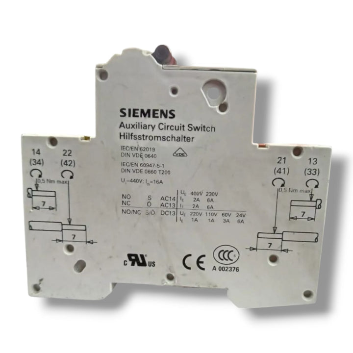 SIEMENS 5SY6102‑7+5ST3010 INTERRUPTOR AUTOMATICO
