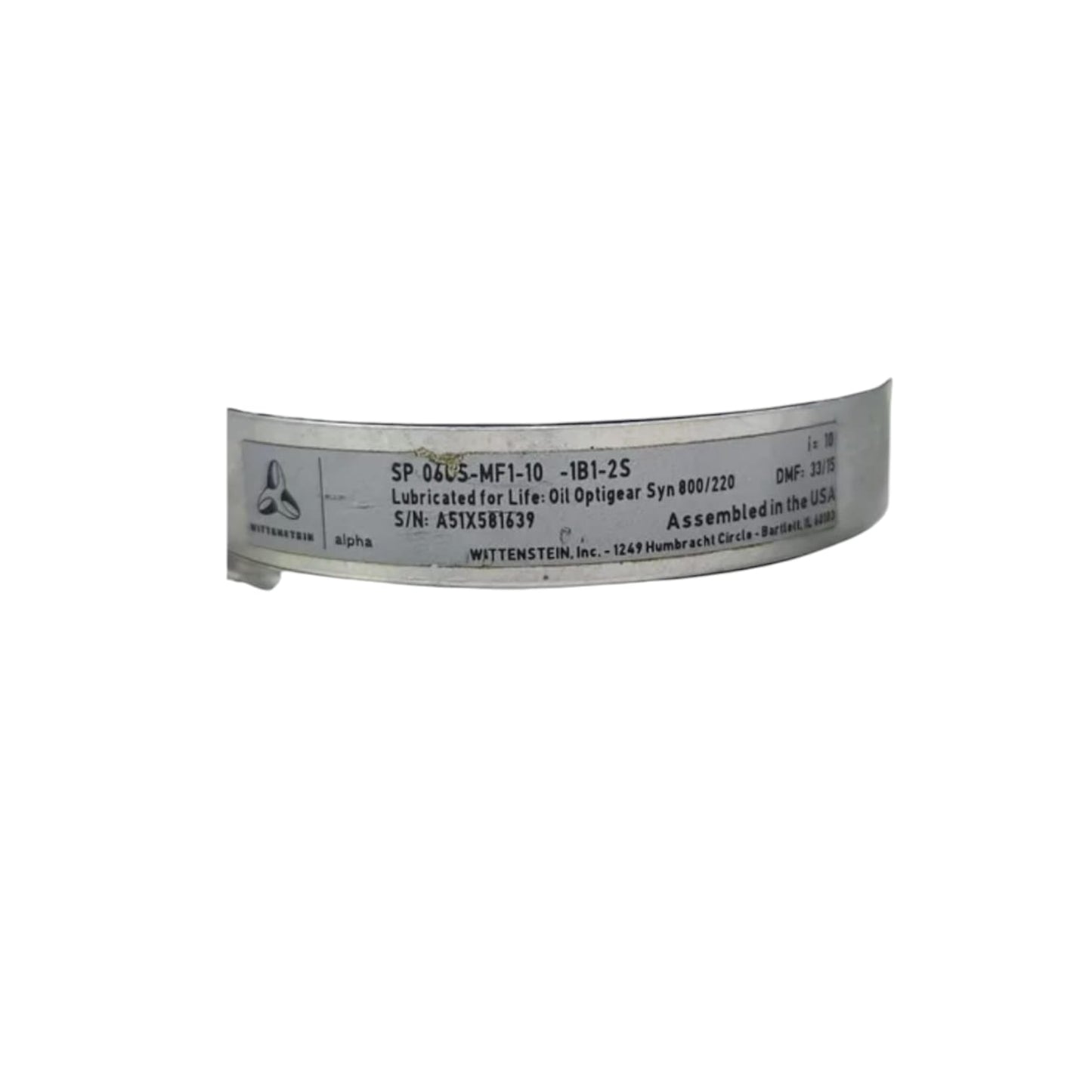 Wittenstein Sp-060s-mf1-10-1b1-2s/sp060smf1101b12s SERVO