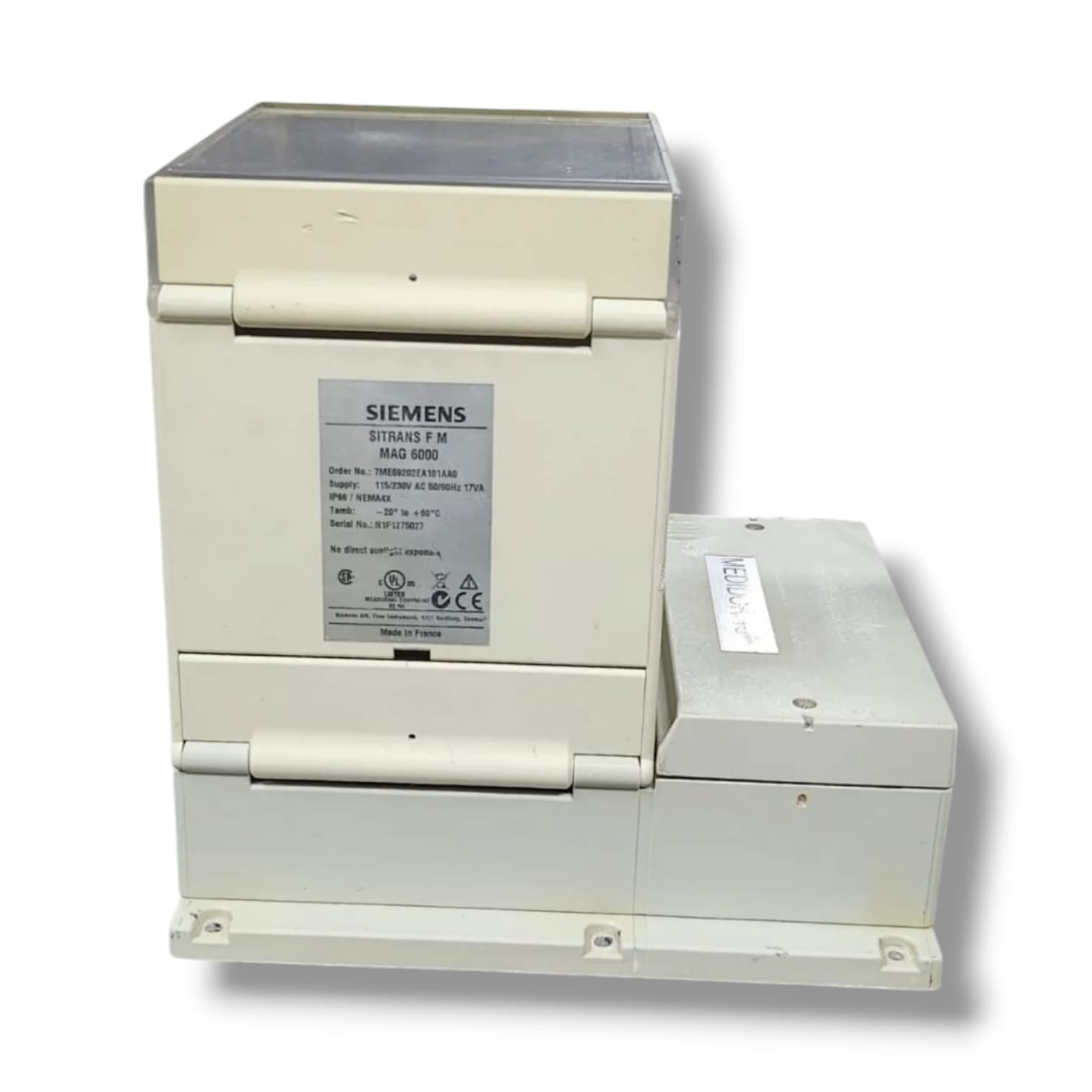 SIEMENS 7ME6920-2EA10-1AA0 CONVERTIDOR DE SEÑAL ELECTROMAGNETICO