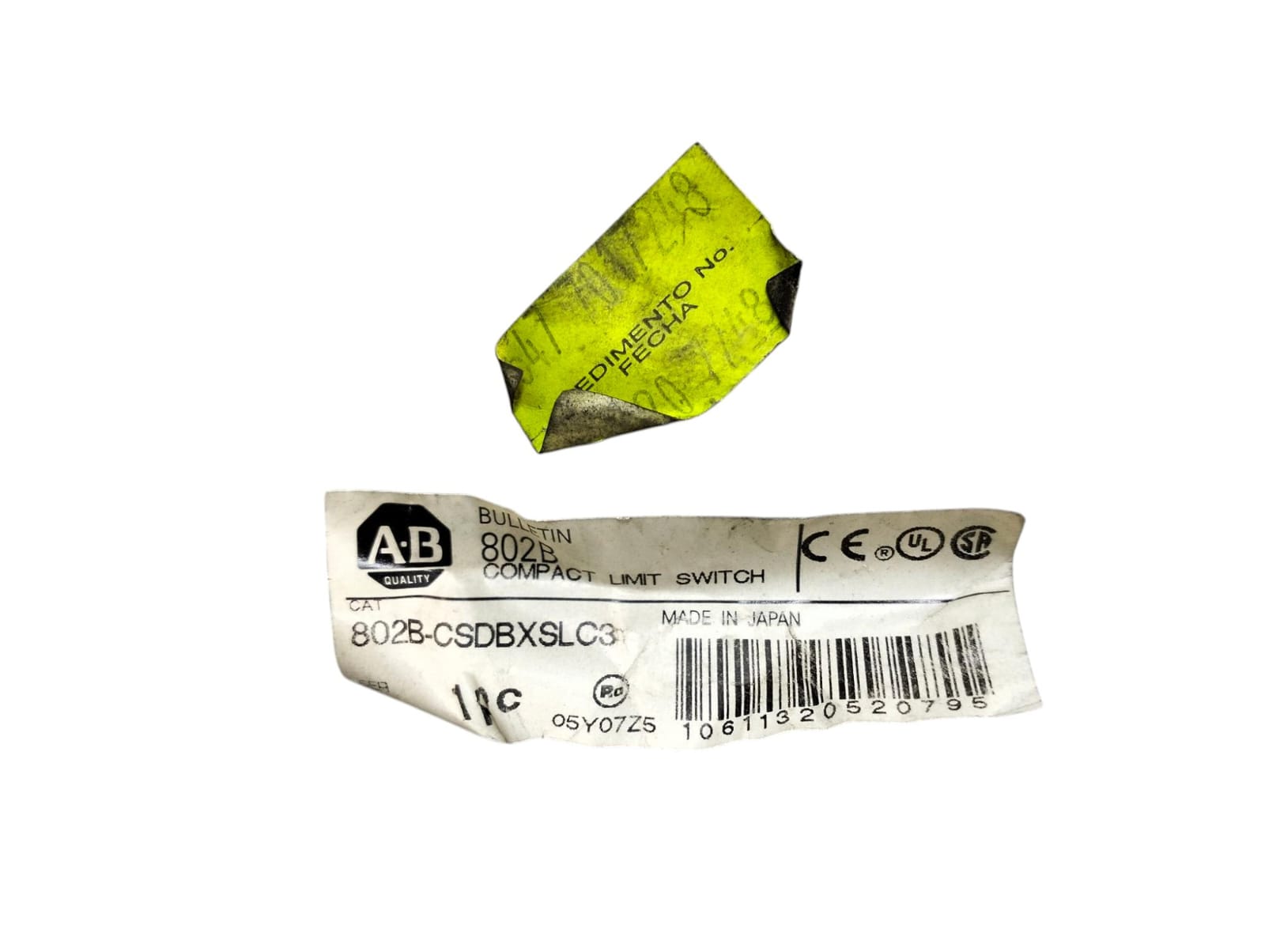 Allen Bradley 802b-csdbxslc3 CABLE