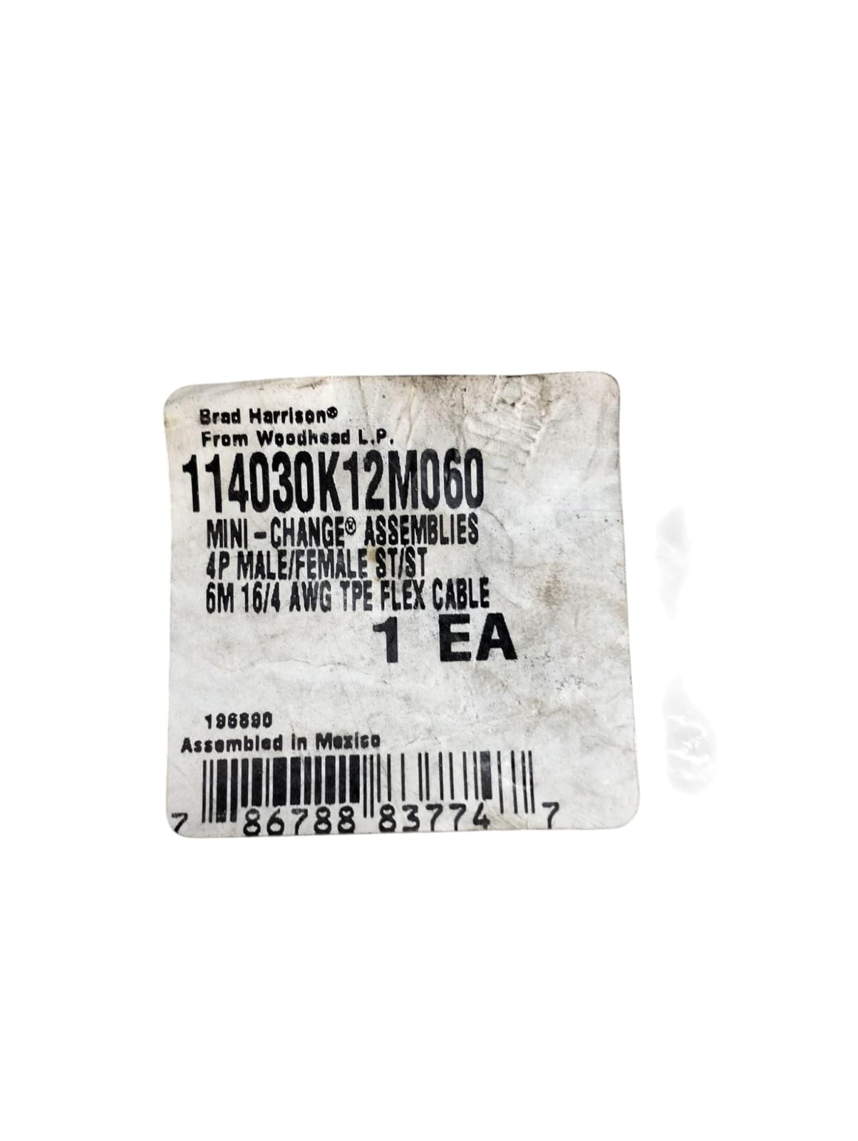 Brad Harrison 114030k12m060 CABLE