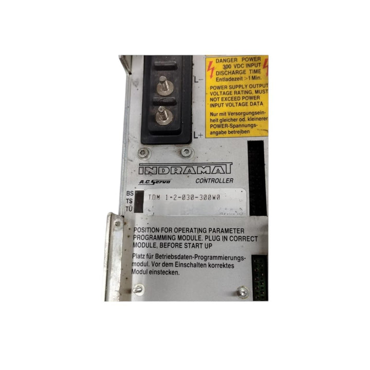 Rexroth Indramat Tdm 1.2-030-300w0 controlador de servomotor