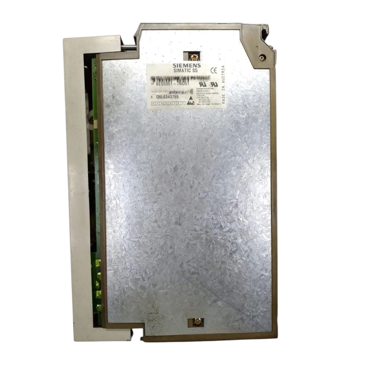 SIEMENS 6ES5 951‑7DN51 FUENTE DE ALIMENTACION CON DETALLE