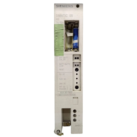 SIEMENS 6ES5 951‑7DN51 FUENTE DE ALIMENTACION CON DETALLE