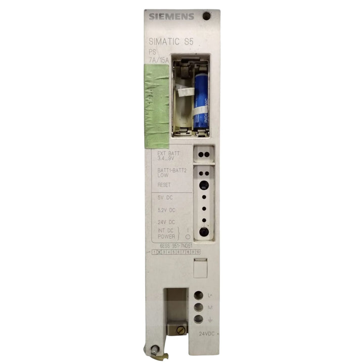 SIEMENS 6ES5 951‑7DN51 FUENTE DE ALIMENTACION CON DETALLE