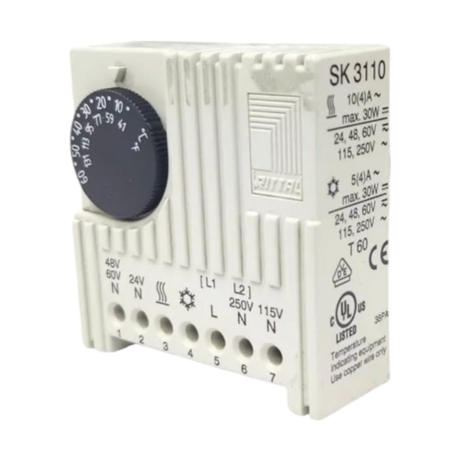Termostato Interior Para Armarios Sk 3110