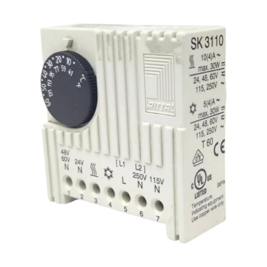 Termostato Interior Para Armarios Sk 3110