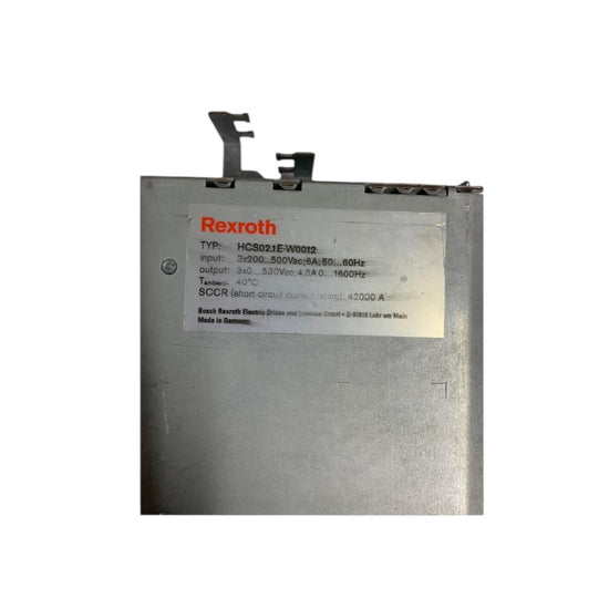 Rexroth Hcs02.1e-w0012-a-03-nnnn convertidor compacto