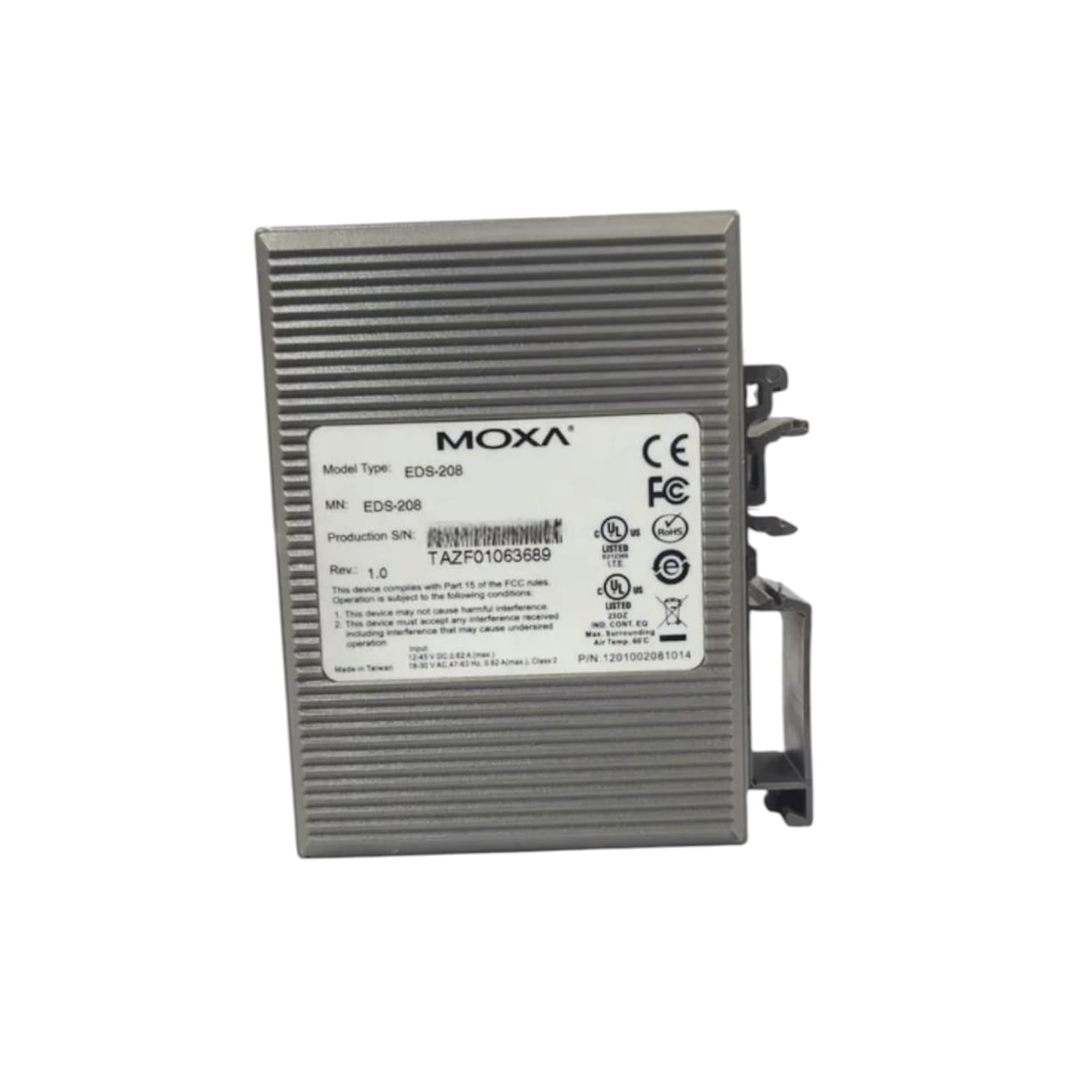Moxa Eds 208  MÓDULO ETHERNET