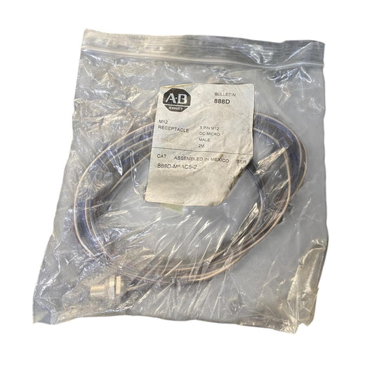 Allen Bradley 888d-m5ac5-2 receptáculo macho