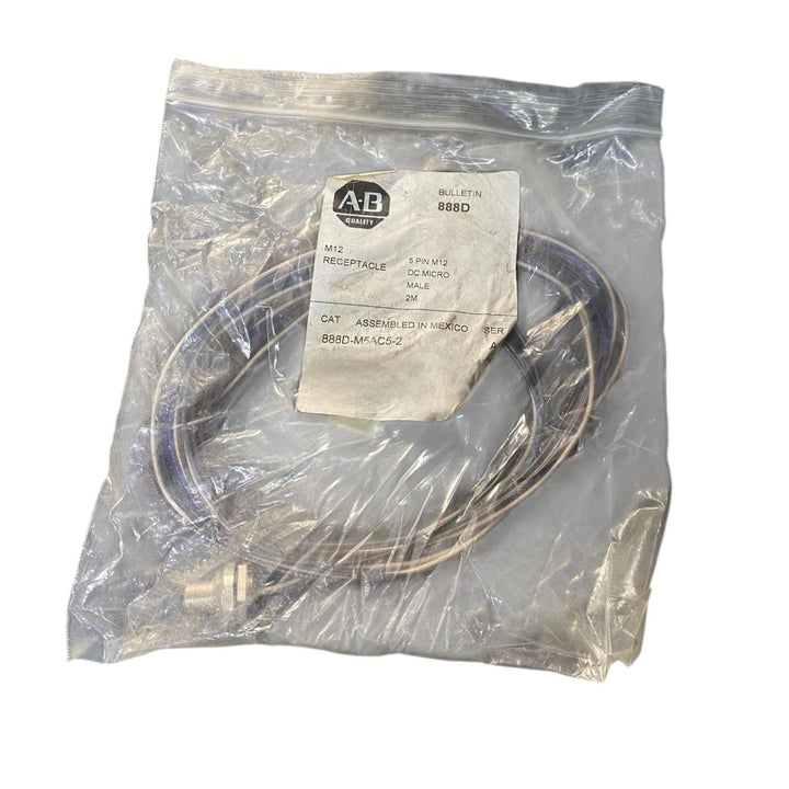 Allen Bradley 888d-m5ac5-2 receptáculo macho