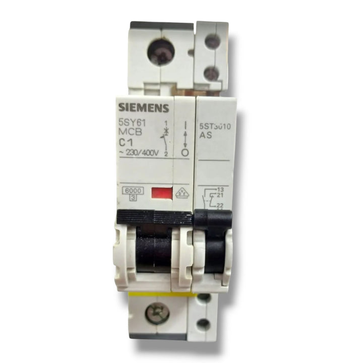 SIEMENS 5SY6101-7 MCB C1 y el 5ST3010 INTERRUPTOR AUTOMATICO