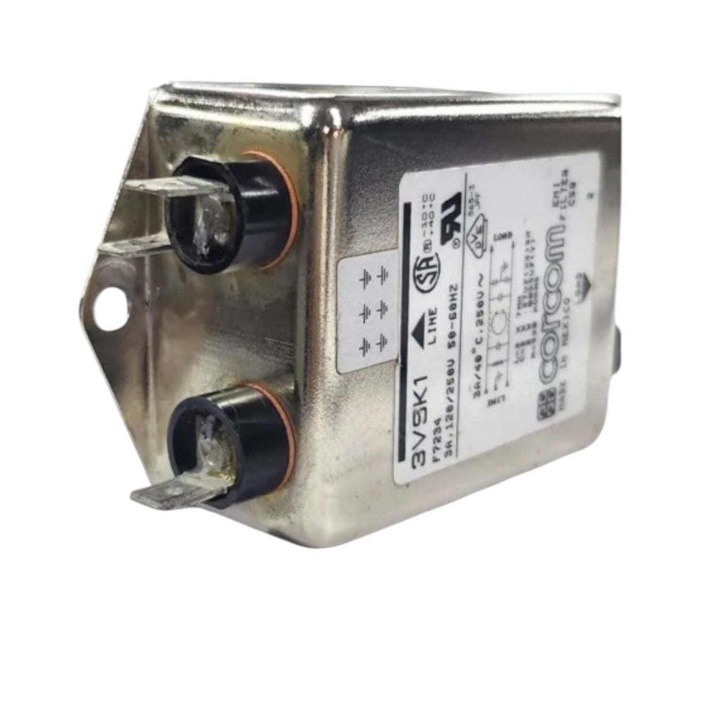 Corcom Filtro De Línea, 3vsk1