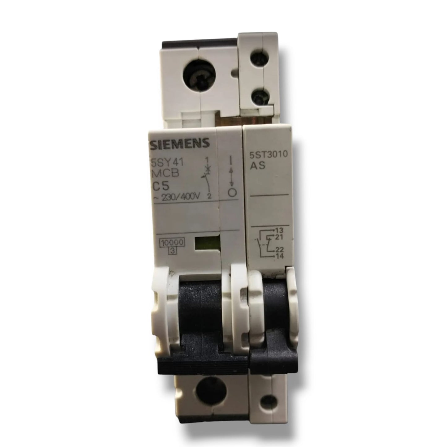 SIEMENS 5SY4106-8 CON ST3010 INTERRUPTOR AUTOMATICO CON DETALLE