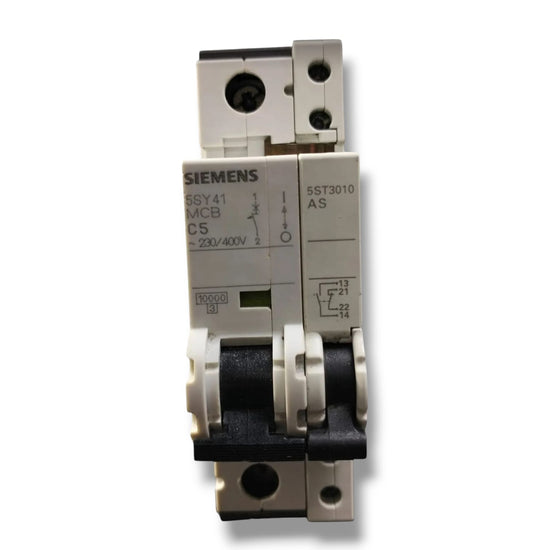 SIEMENS 5SY4106-8 CON ST3010 INTERRUPTOR AUTOMATICO CON DETALLE