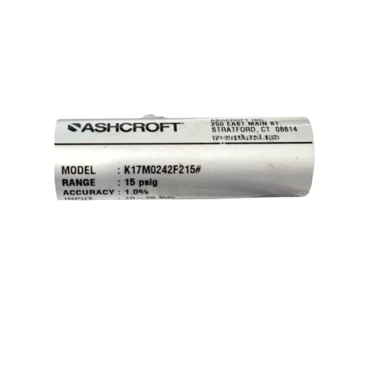 Ashcroft K17m0242f215 REGULADOR