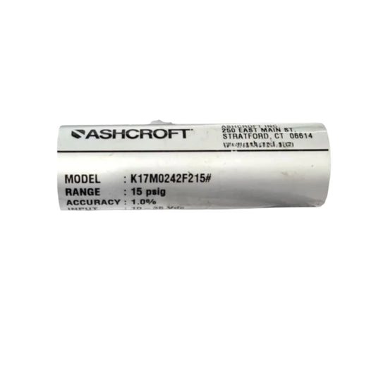 Ashcroft K17m0242f215 REGULADOR