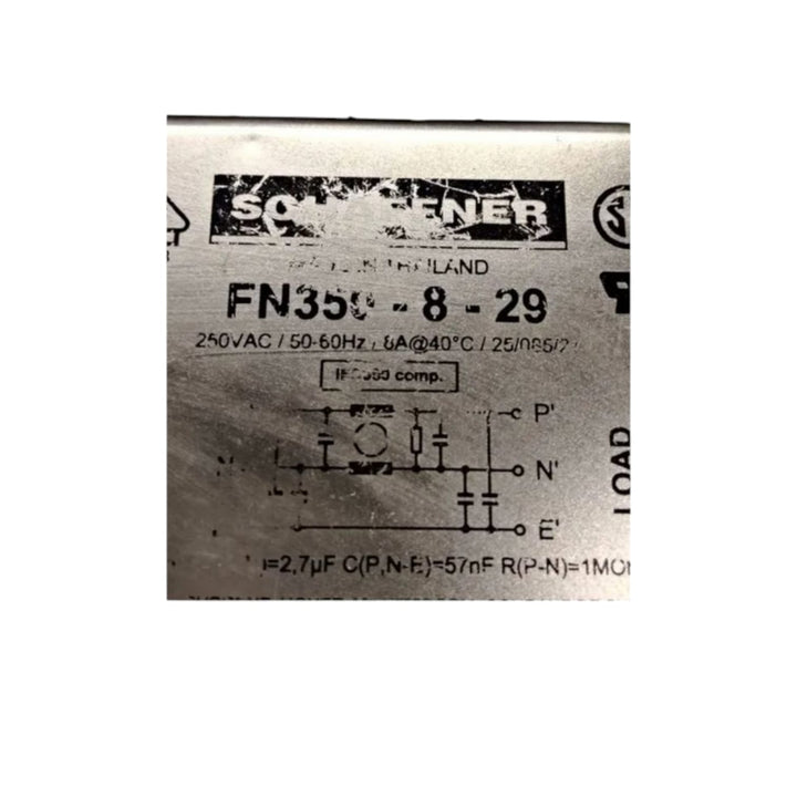 Schaffner Fn350-8-29 FILTRO