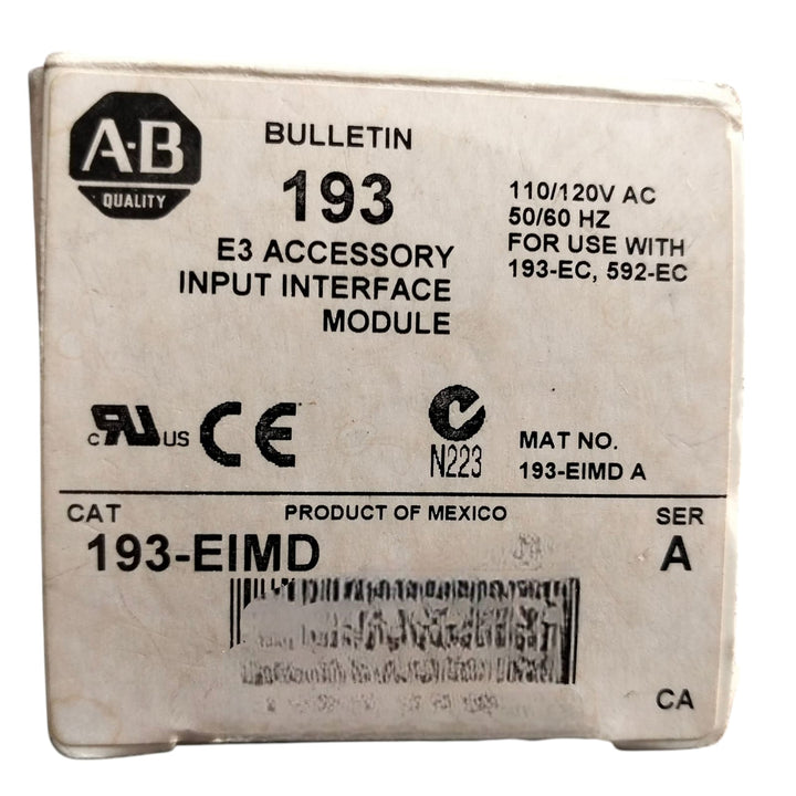 Allen Bradley 193-eimd Ser. A MÓDULO