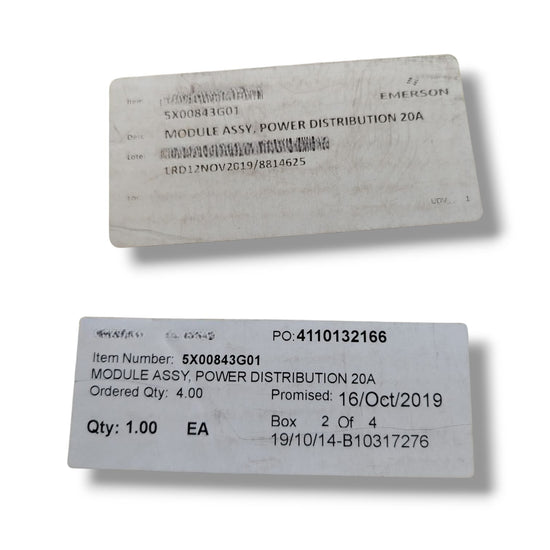 EMERSON 5X00843G01 MODULO DEL SISTEMA