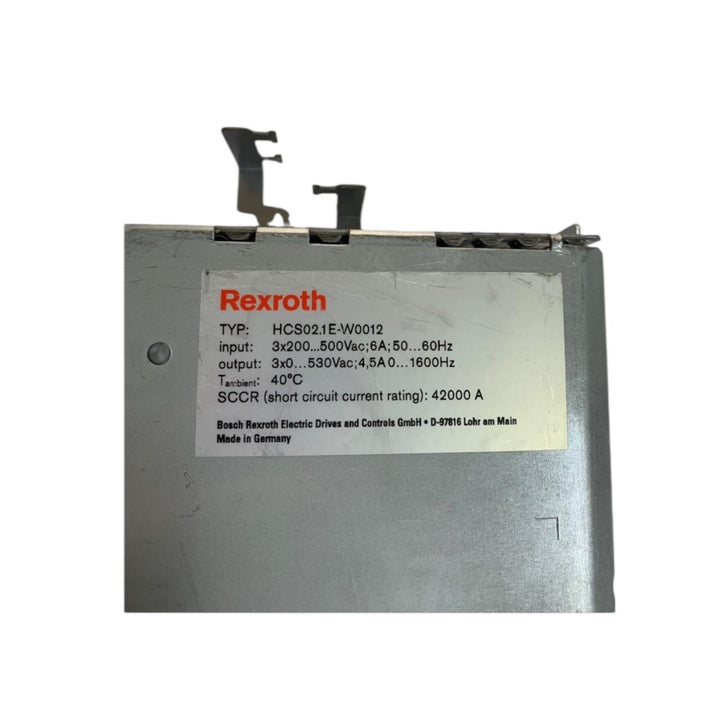 Rexroth Hcs02.1e-w0012-a-03-nnnn convertidor compacto